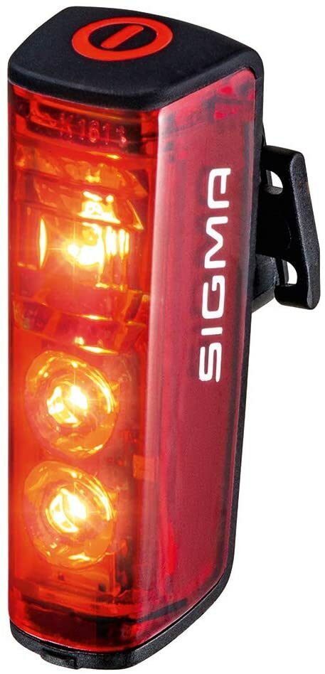 Sigma ACHTERLICHT BLAZE FLASH LED USB ZW Rood