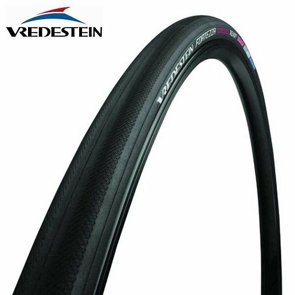 Vredestein BUB 28X11/16 VR 25-622 FORTEZZA TUBELESS RD ZW VW Zwart/Zwart - Afbeelding 2