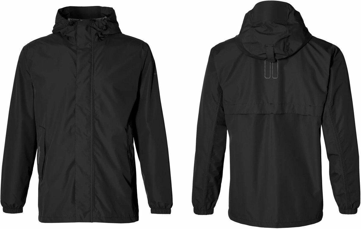 Basil regenjas Hoga Jet Black - Afbeelding 5