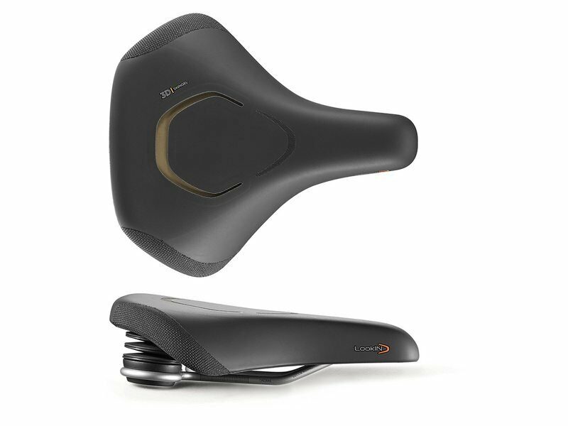 Selle Royal zadel 52A7 uni Look In 3D Relaxed Zwart - Afbeelding 3