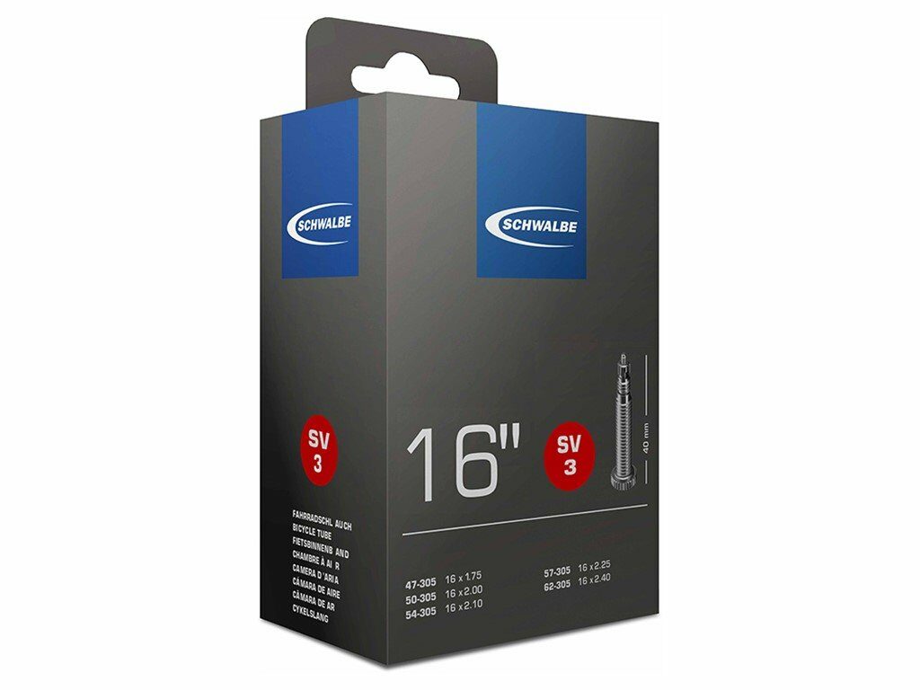 Schwalbe BIB 16X175-250 SC SV (40) SV3 Zwart - Afbeelding 2