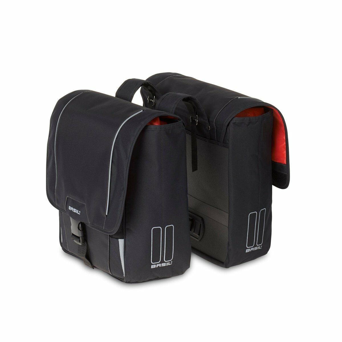 Basil fietstas dubbel Sport Design Black - Afbeelding 3
