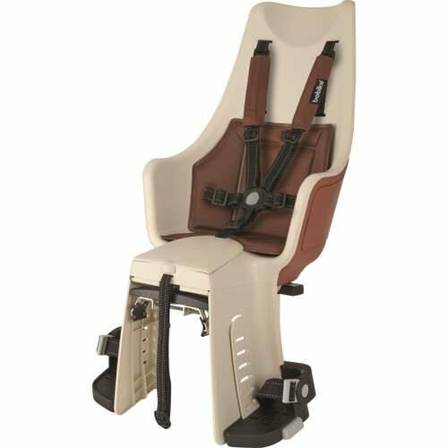 Bobike achterzitje Exclusive Maxi plus drager cinn Cinnamon Brown