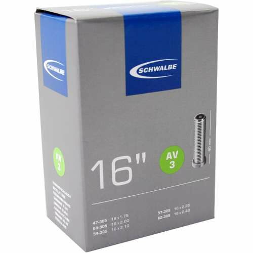 Schwalbe BIB 16X175-250 SC AV (40) AV3 Zwart - Afbeelding 2