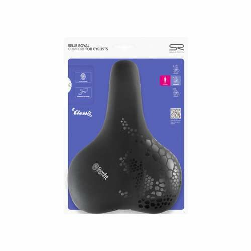 Selle Royal zadel Freeway Fit Moderate dames Zwart