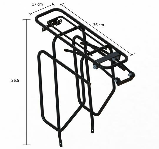 Steco DRAGER A 28" TUBIC SLIM CARRIER ZW Black